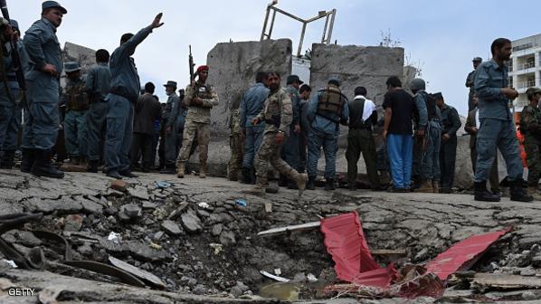 أرشيفية لهجوم سابق في كابل.